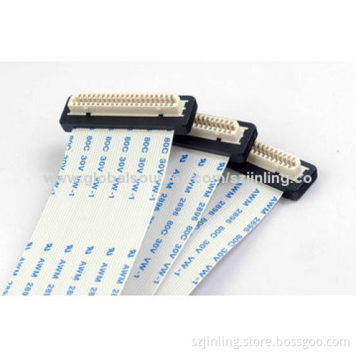 FFC cable, 0.5mm pitch 4P-80P length 100mm, B type